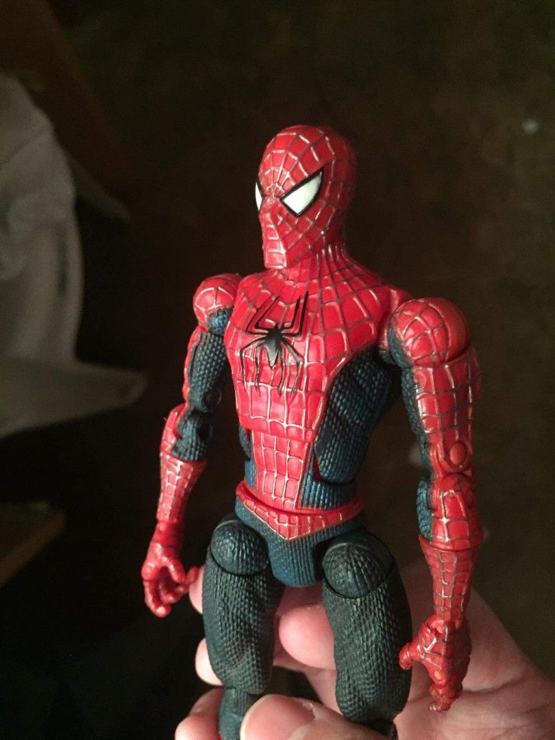 Flipping spider store man toy