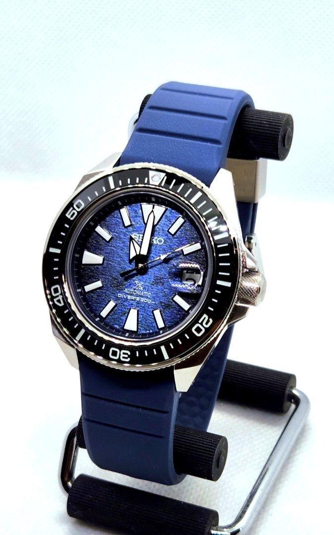 Free Delivery* Seiko Prospex SRPF79 SRPF79K1 Save the Oceans King Samurai  Dark Manta, Men's Fashion, Watches & Accessories, Watches on Carousell