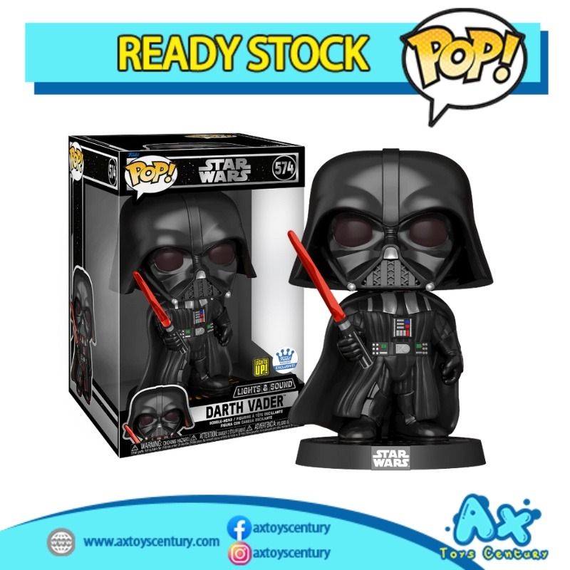 Funko POP! Star Wars 10 DARTH VADER LIGHTS & SOUND Funko Exclusive