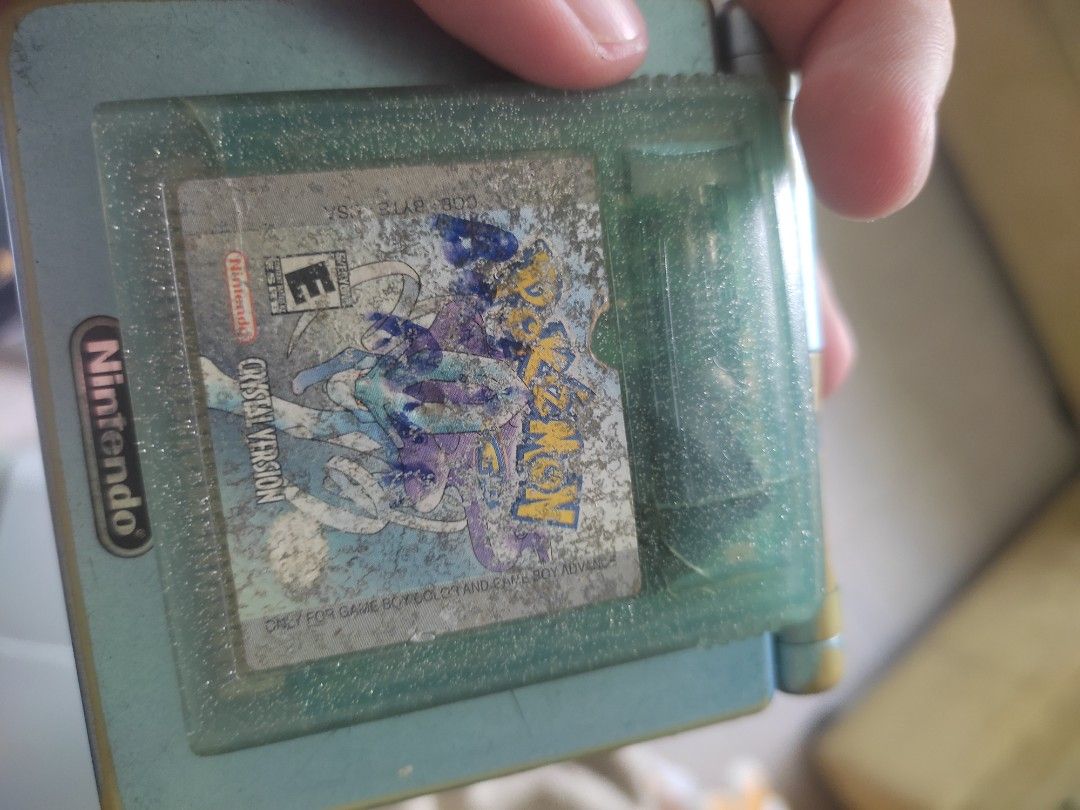 Gameboy Color Pokemon Crystal on Carousell