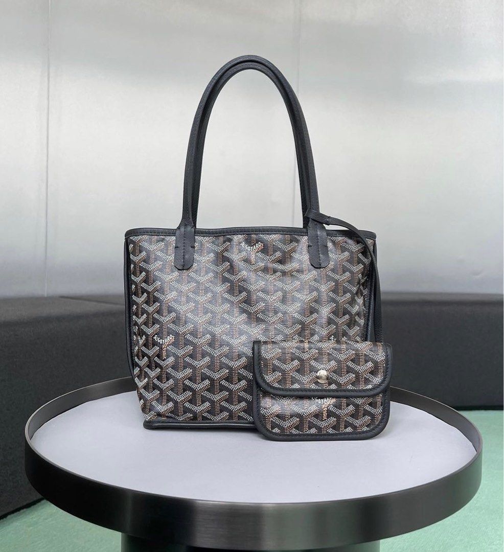 Goyard Mini Anjou White, Luxury, Bags & Wallets on Carousell