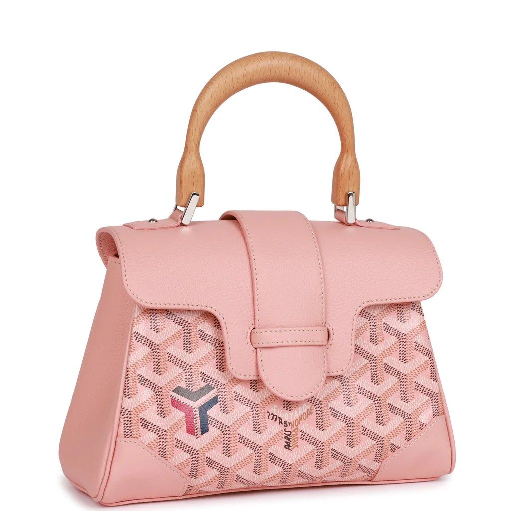 Goyard pink mini tote, Luxury, Bags & Wallets on Carousell