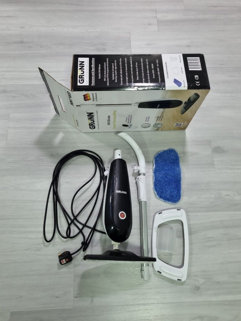 Grunn m3 iSteam steam cleaning mop, TV & Home Appliances, Vacuum