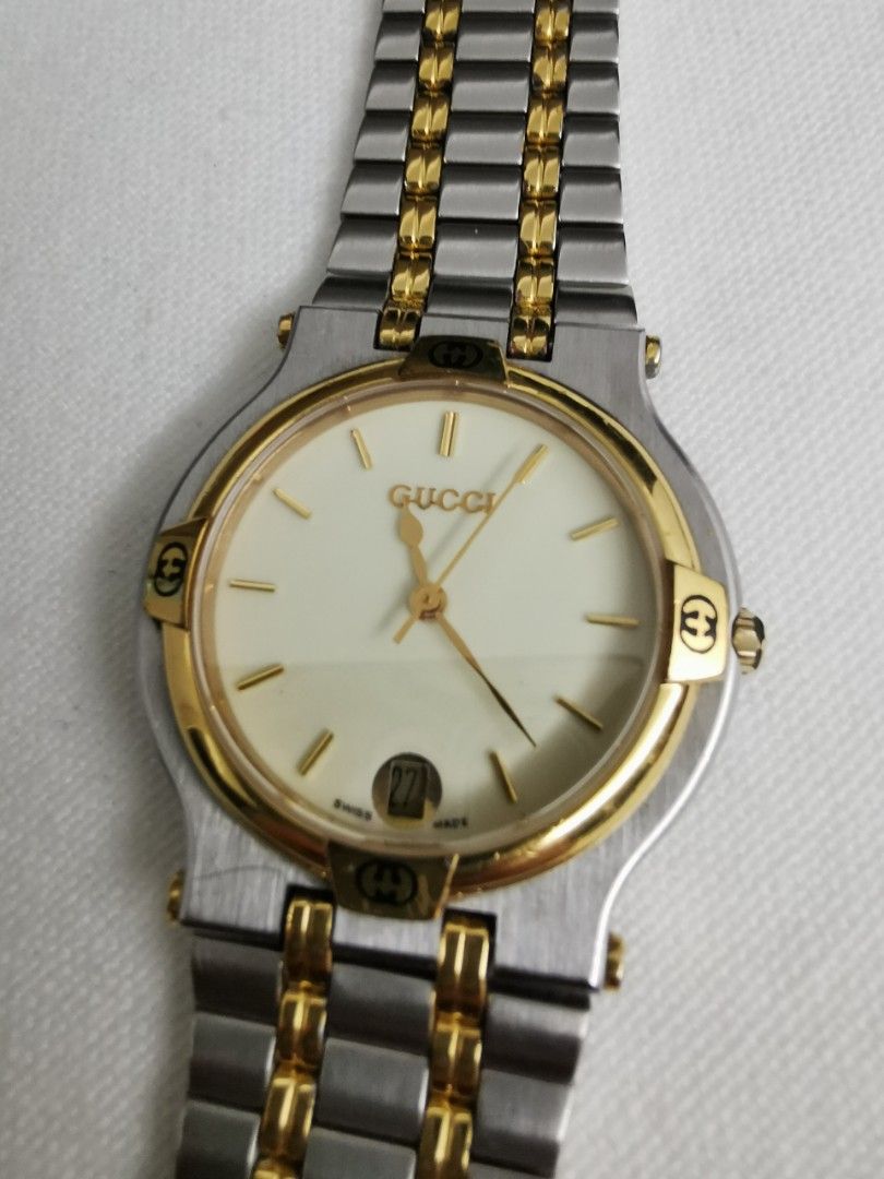 Gucci 9000M Vintage Watch, Luxury, Watches on Carousell