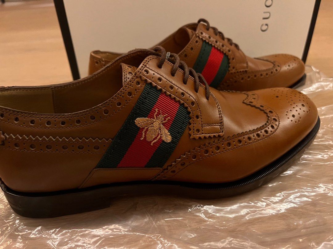 Gucci mens deals shoes with bee