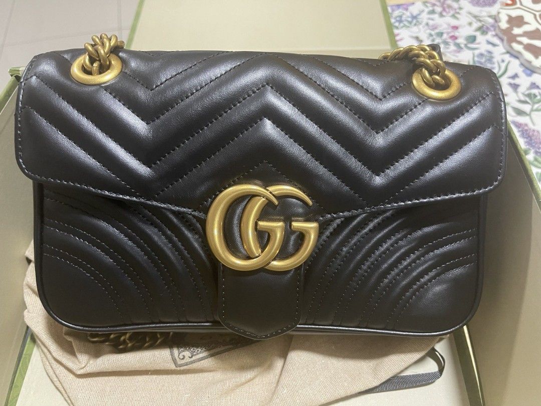Gucci marmont top dust bag