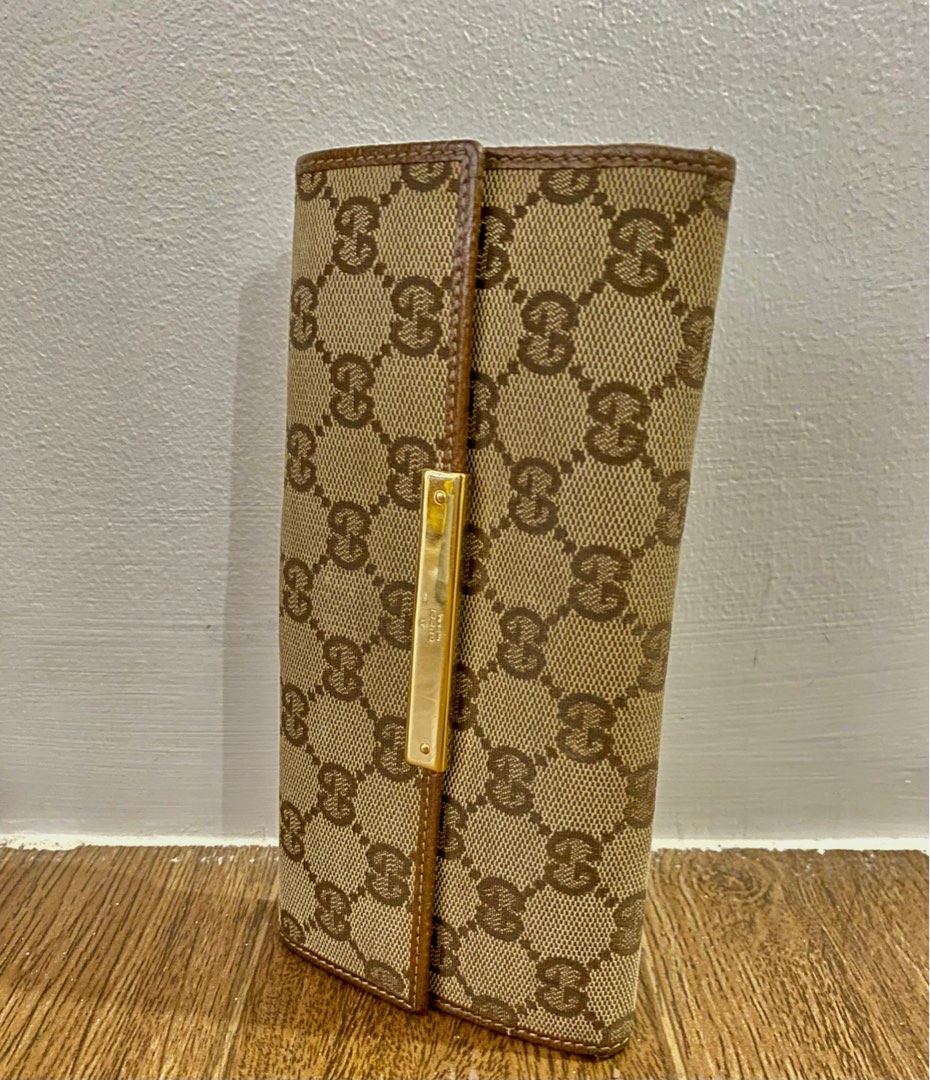 Gucci original wallet, Luxury, Bags & Wallets on Carousell