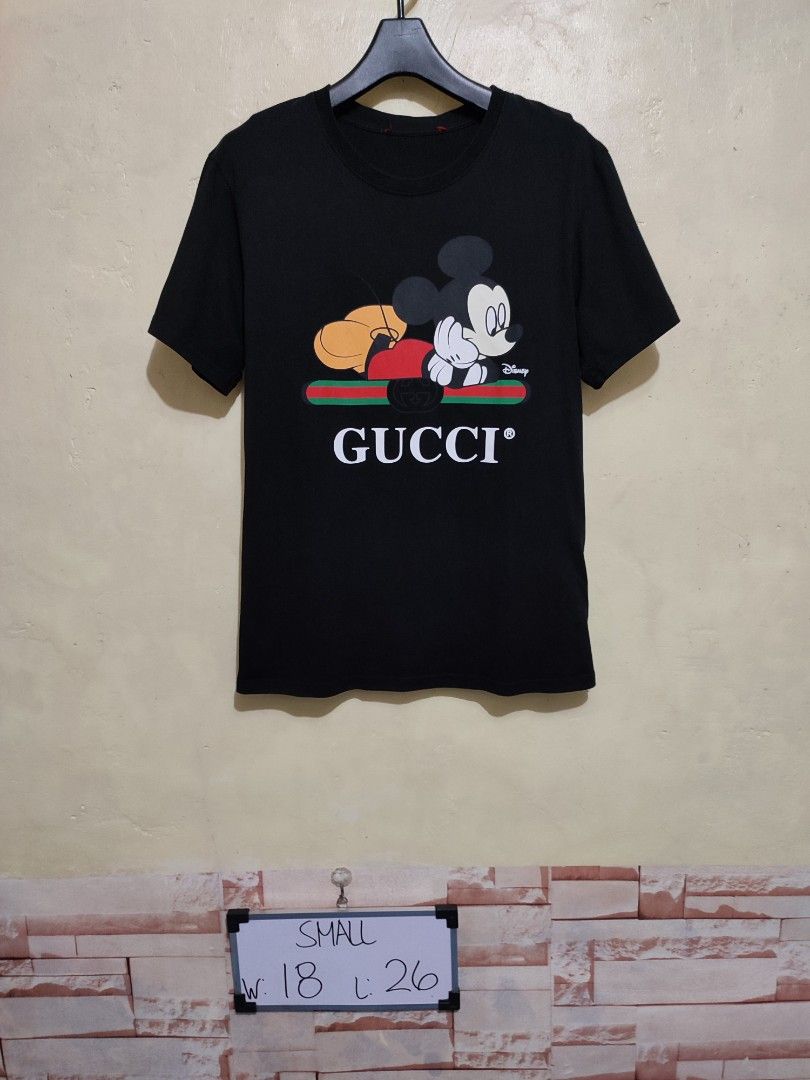 Gucci x disney shirt, Men's Fashion, Tops & Sets, Tshirts & Polo Shirts