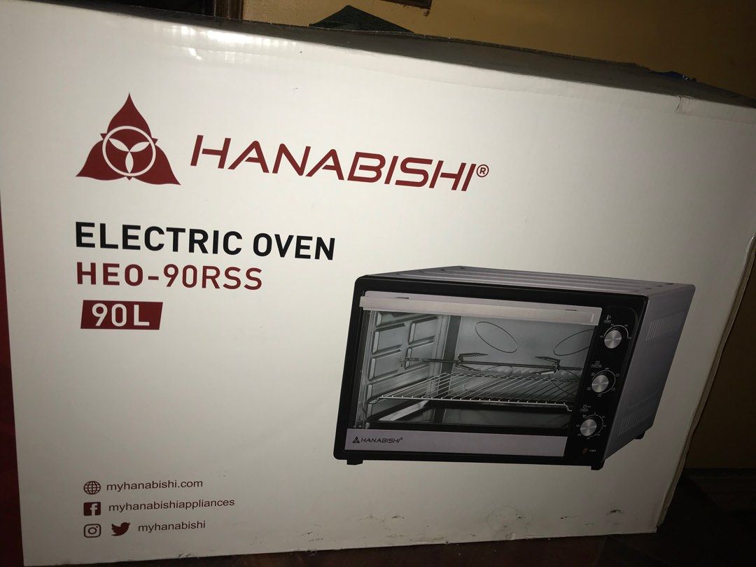 Hanabishi Electric Oven, TV & Home Appliances, Kitchen Appliances
