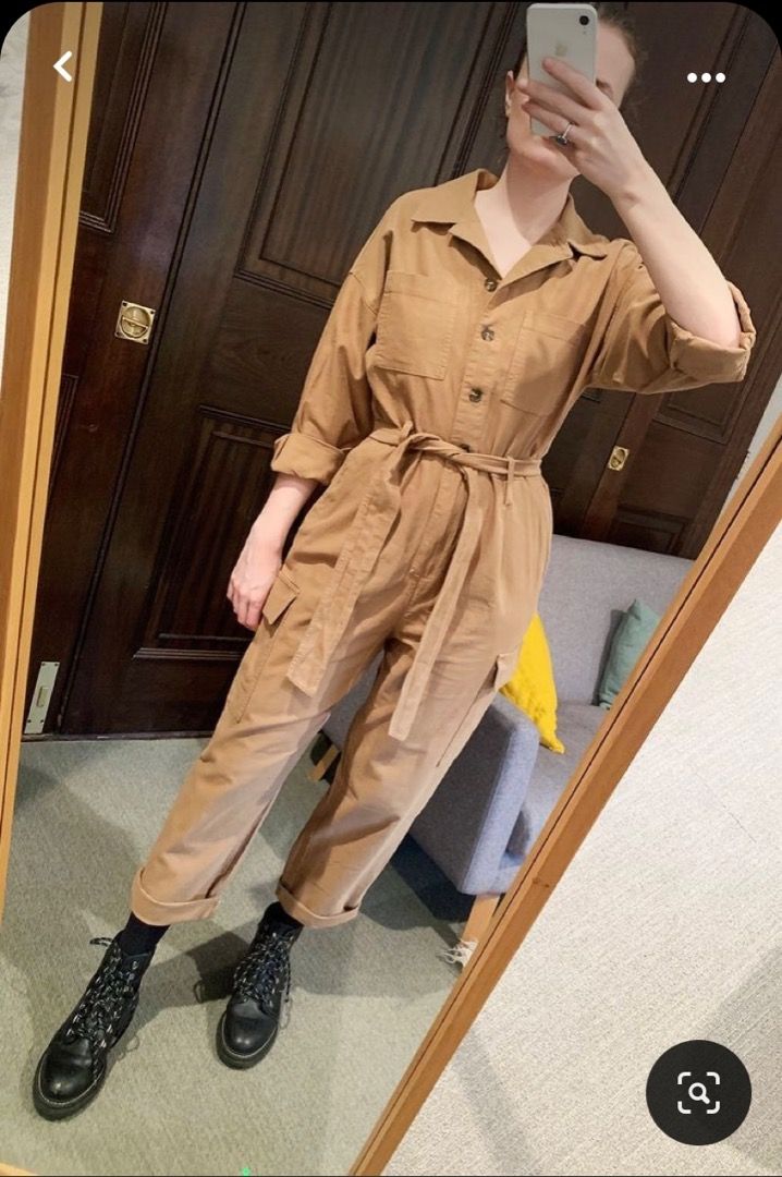 H&m utility jumpsuit best sale