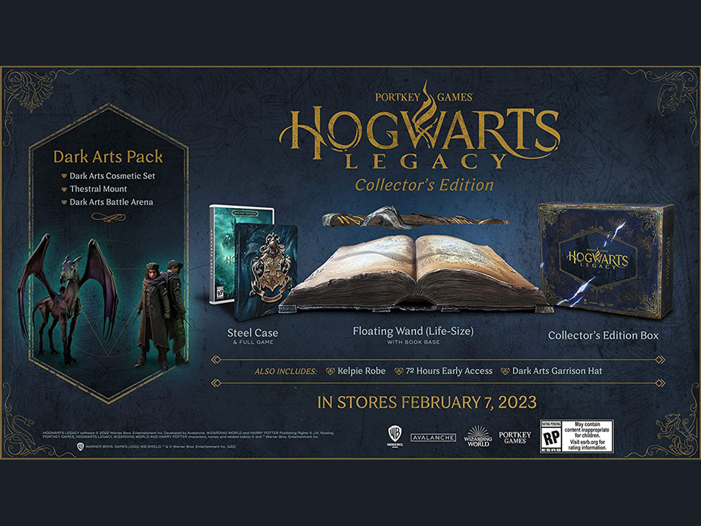 Hogwarts Legacy Collector's Edition (R1), Video Gaming, Video Games ...