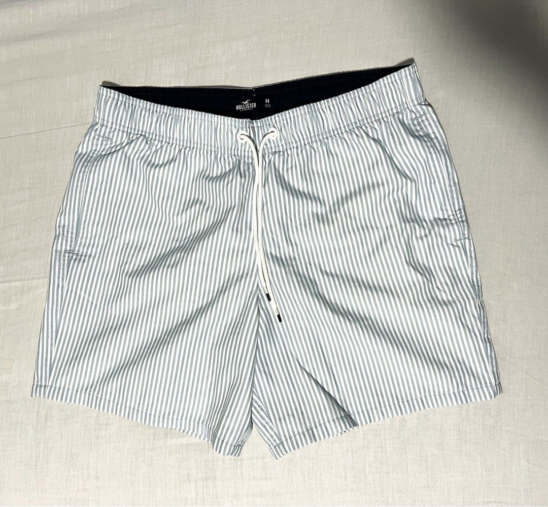 hollister striped shorts