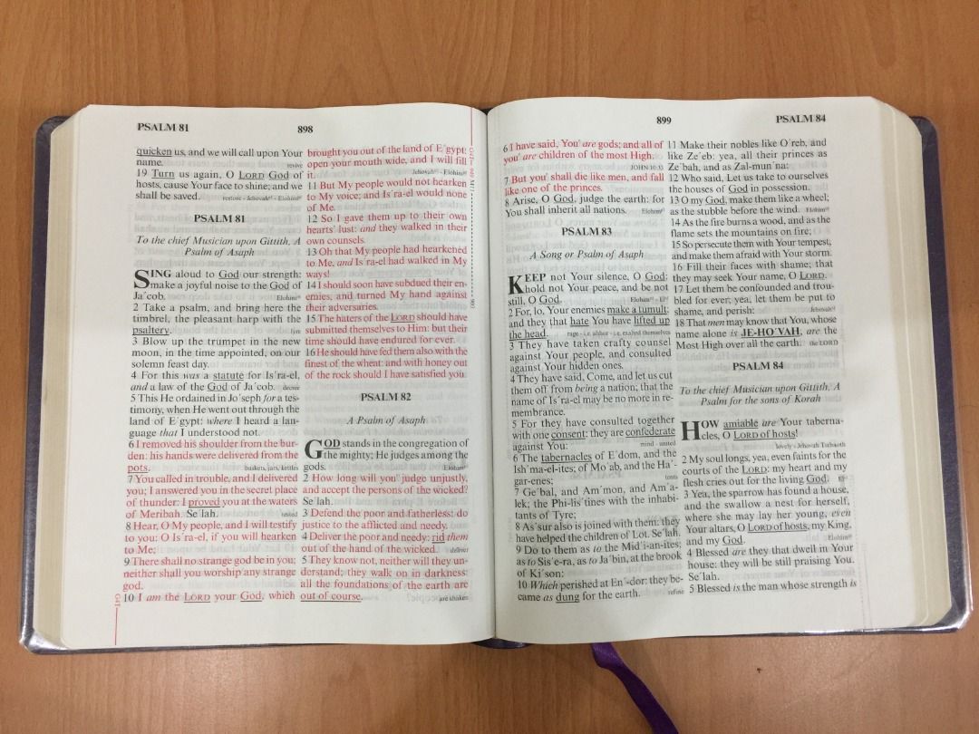 Holy Bible King James Version Easy Reading KJVER™, Hobbies & Toys ...