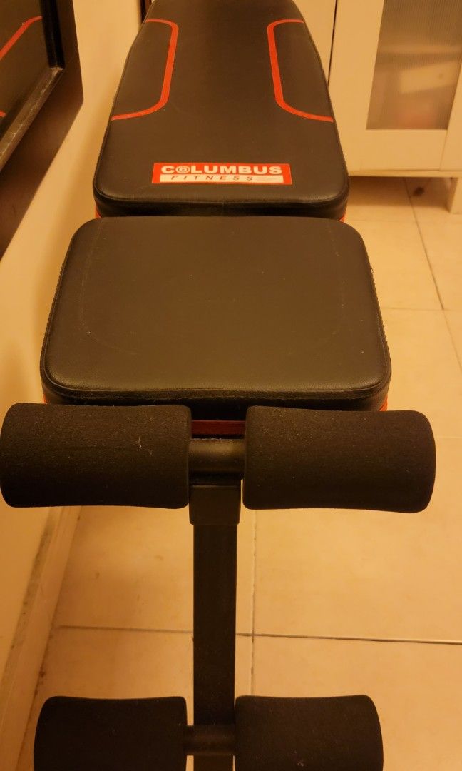 Home Gym Sit Up Benchpress, Sports Equipment, Exercise & Fitness