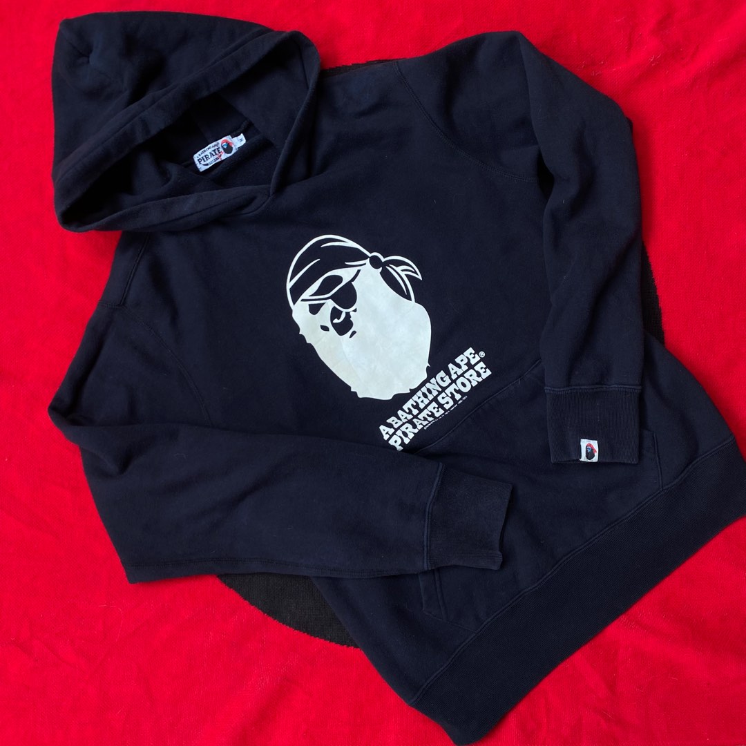 Bape discount pirate hoodie