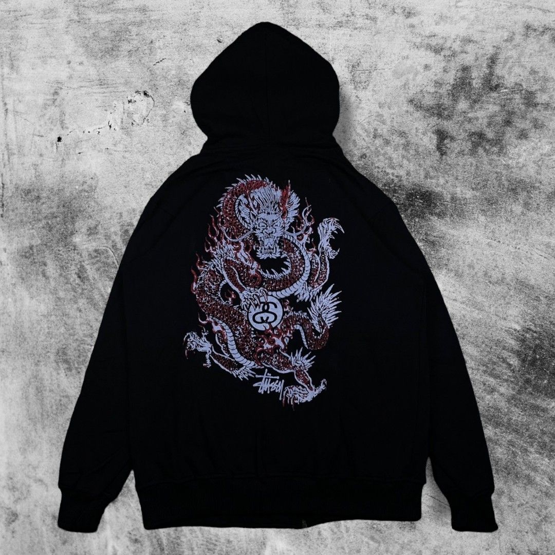 Stussy Dragon Sweatshirt Stussy Dragon Sweatshirt Welcome To
