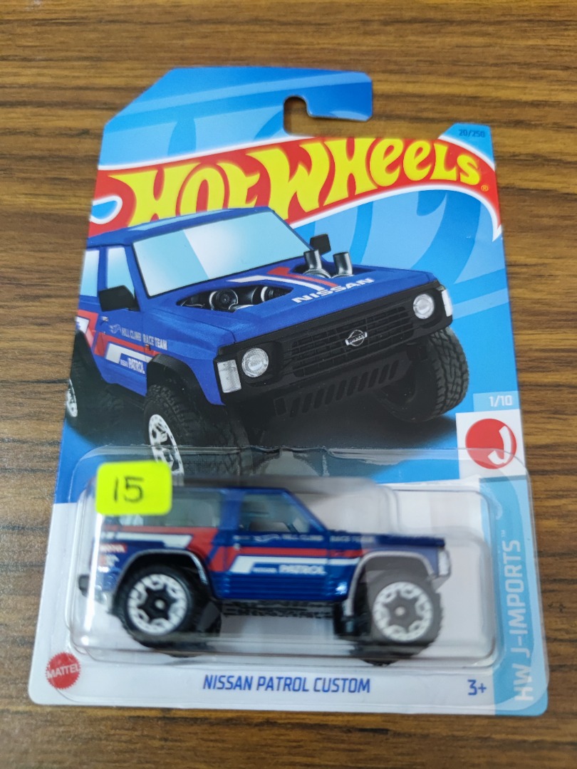 Hot wheels nissan patrol hot sale