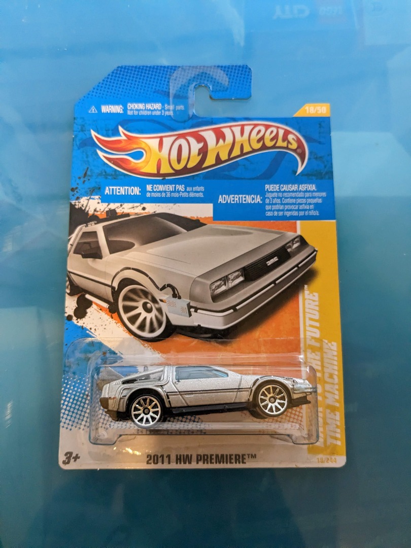 Hot wheels 2011 back to the future time machine outlet