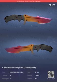 Huntsman Knife | Fade (97.4%)