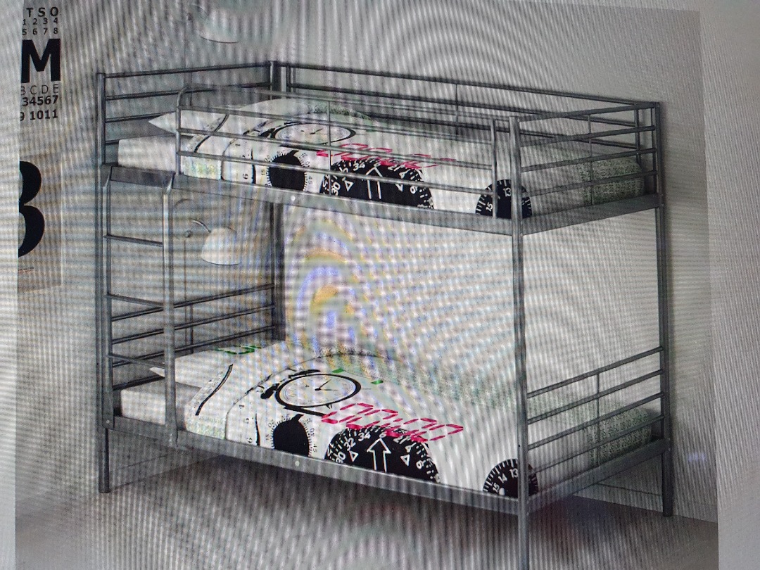 Ikea metal bunk bed discount