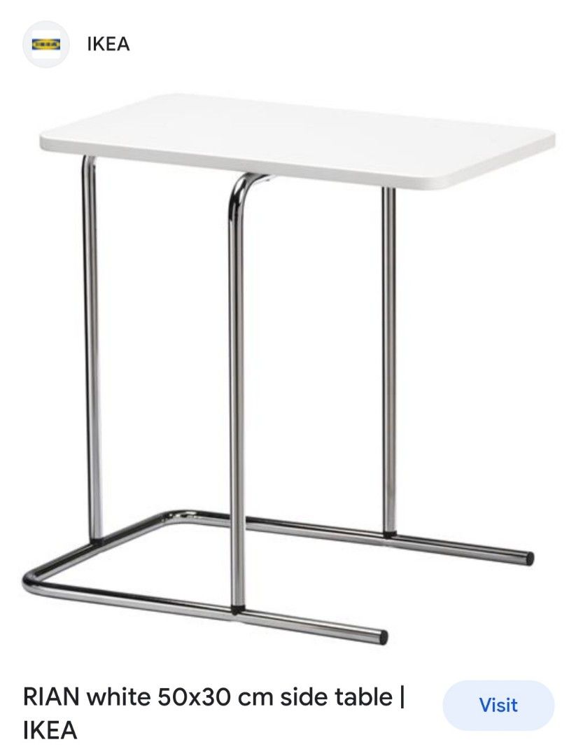 Ikea side table, 傢俬＆家居, 傢俬, 桌子 Carousell