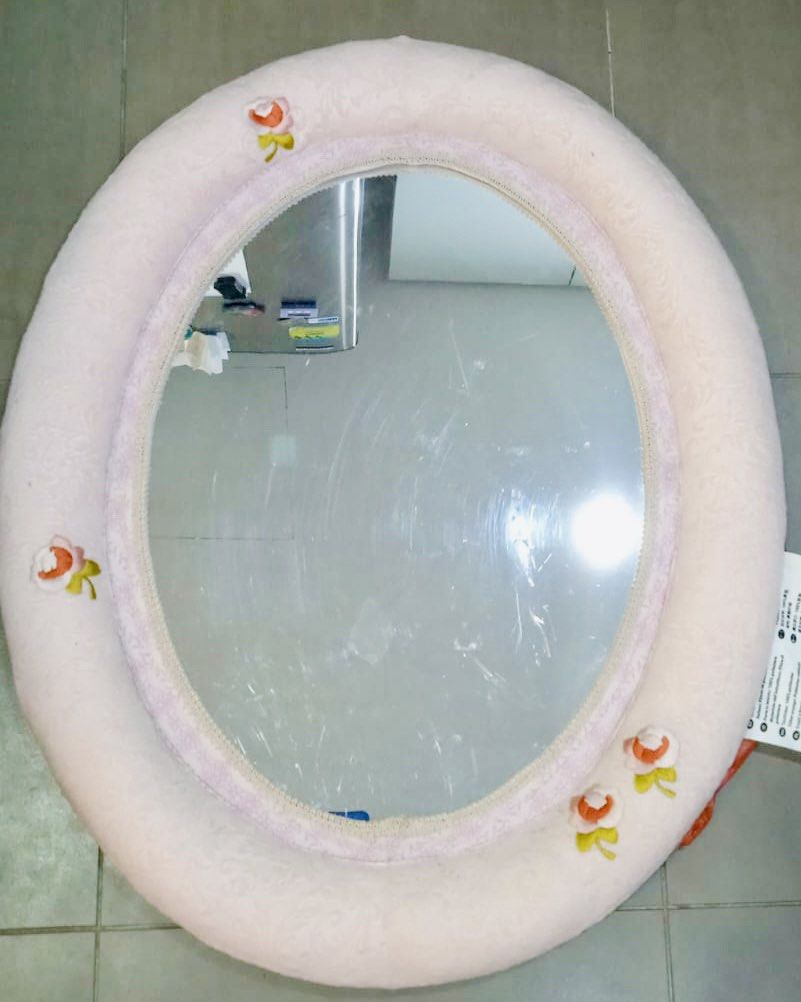 IKEA pink kids mirror, Furniture & Home Living, Home Decor, Mirrors on Carousell