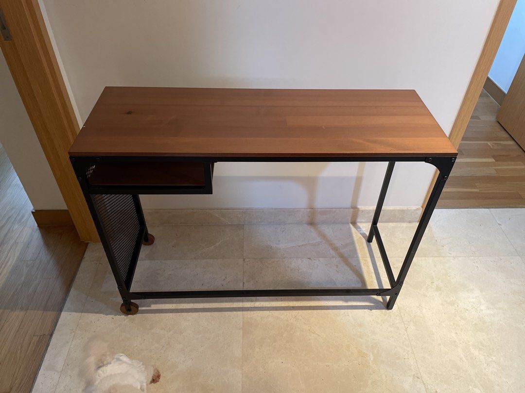 IKEA study desk, Furniture & Home Living, Furniture, Tables & Sets on