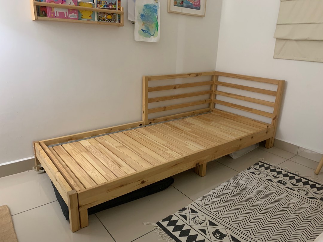 Ikea tarva deals double bed