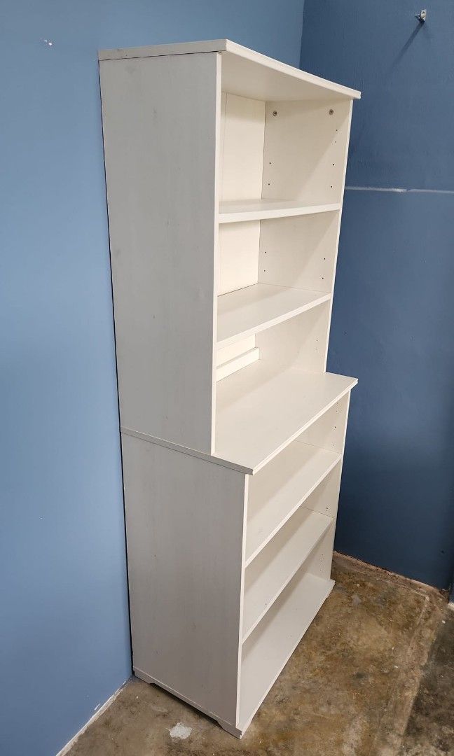 Ikea white shelf, Furniture & Home Living, Furniture, Shelves,