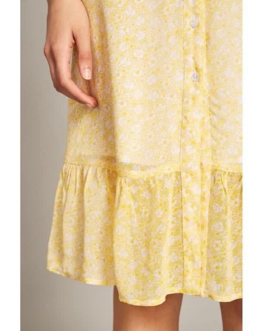 Jack wills deals yellow dress