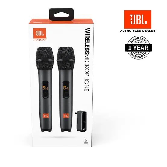 JBL Wireless Microphone set with 1 year Warranty 100 Authentic, Audio