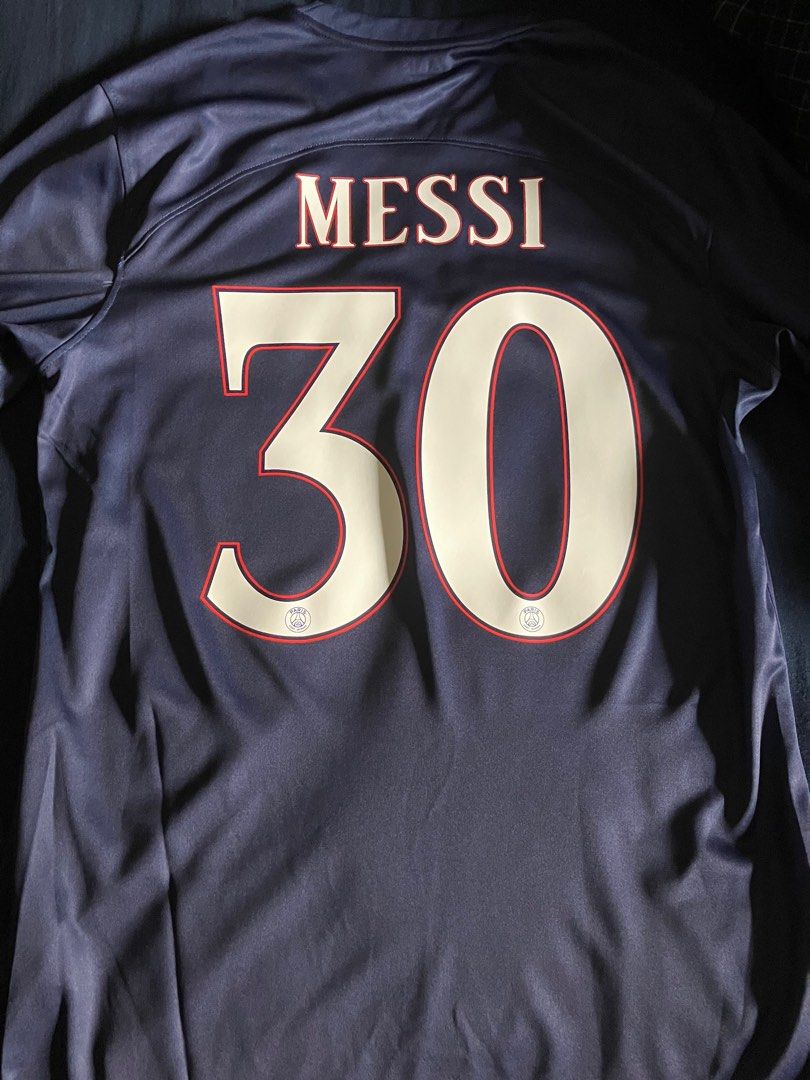 Jersey Messi PSG Home 2023 original, Olah Raga, Baju Olahraga di Carousell
