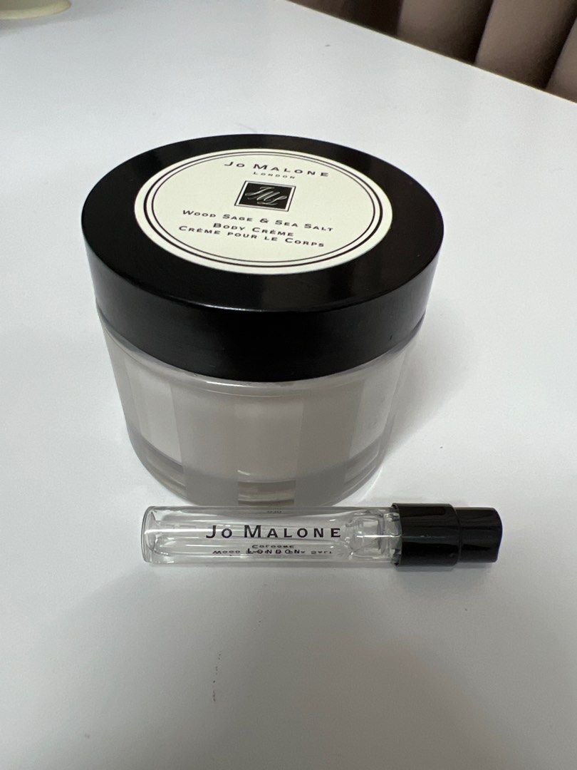 Jo malone wood sage & sea salt body cream, Beauty & Personal Care, Bath