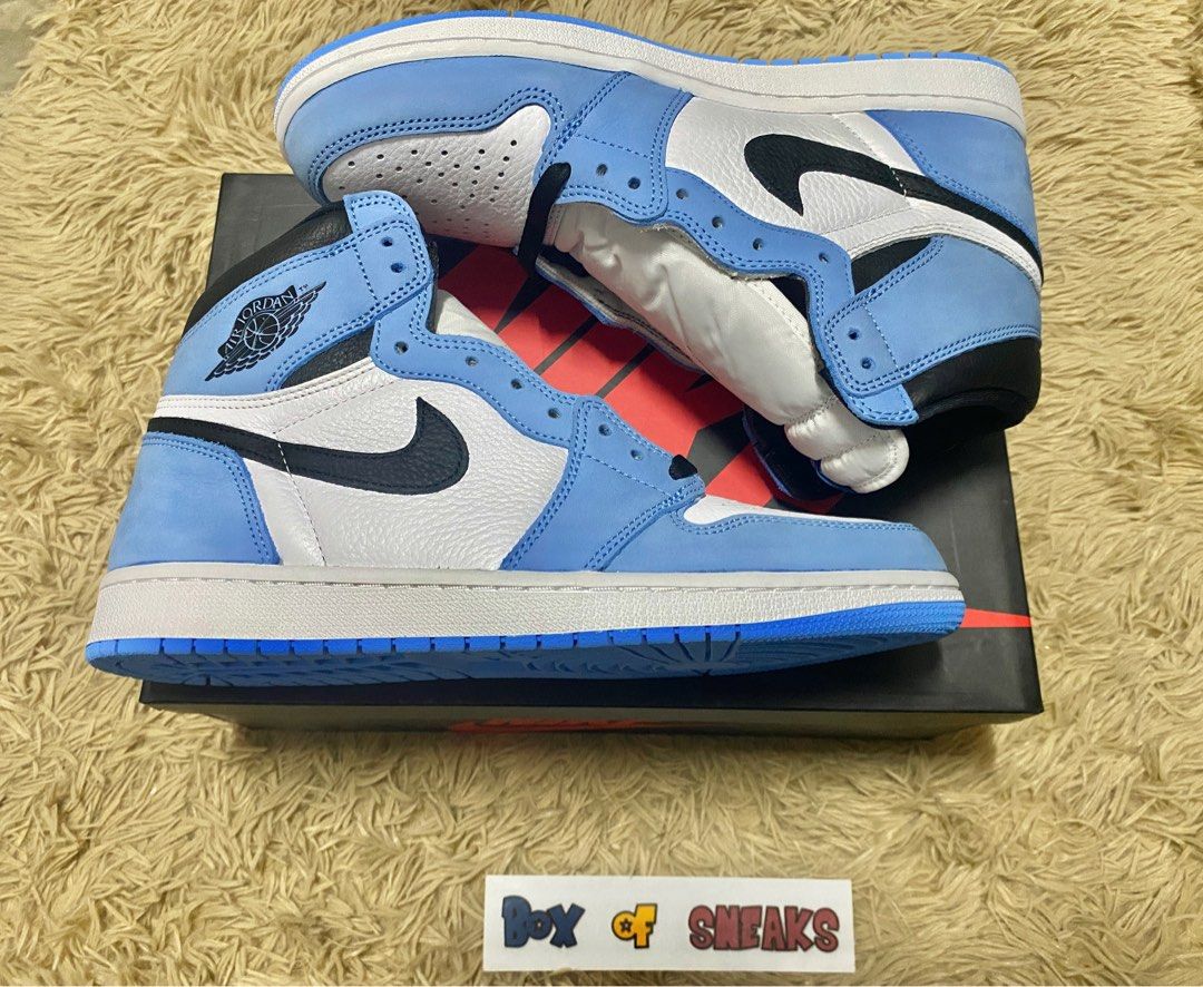 snipes jordan 1 high university blue