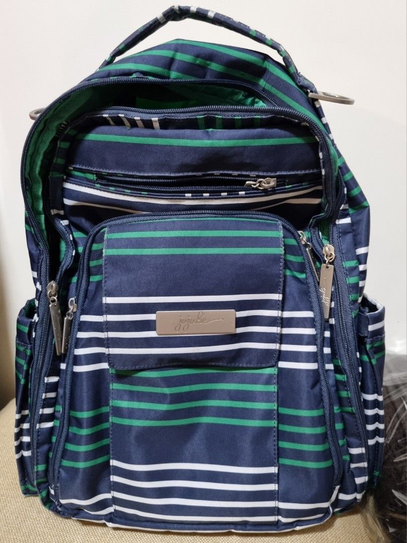 JUJUBE BRB be right back stripes diaper bag Women s Fashion Bags Wallets Backpacks on Carousell