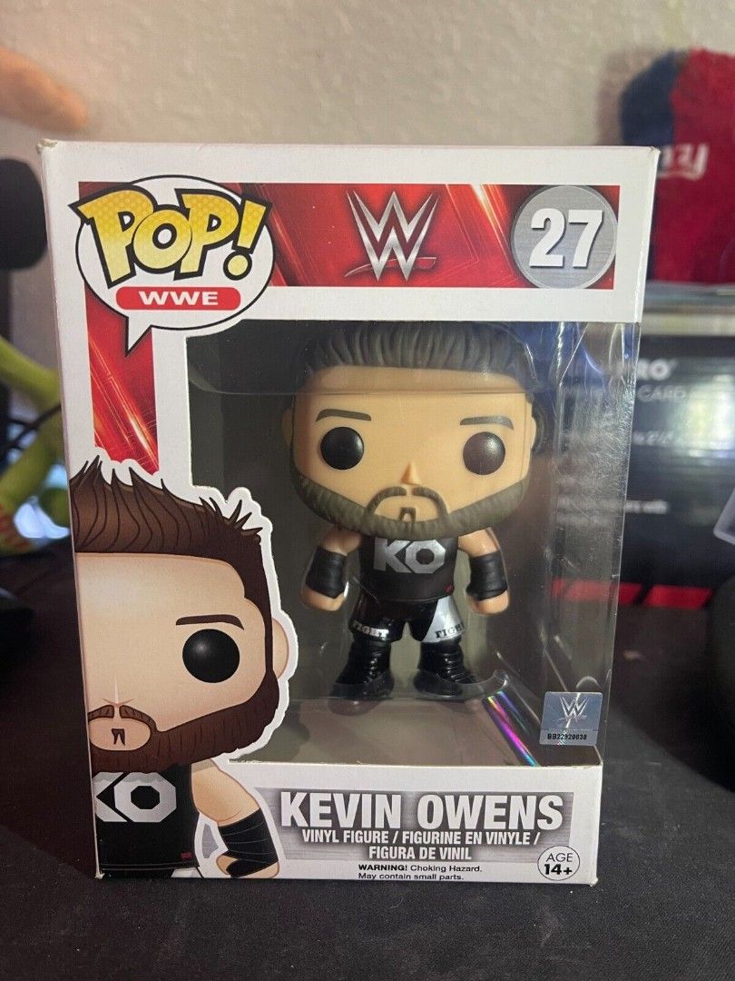 Kevin Owens WWE Funko Pop 27 Hobbies Toys Toys Games on