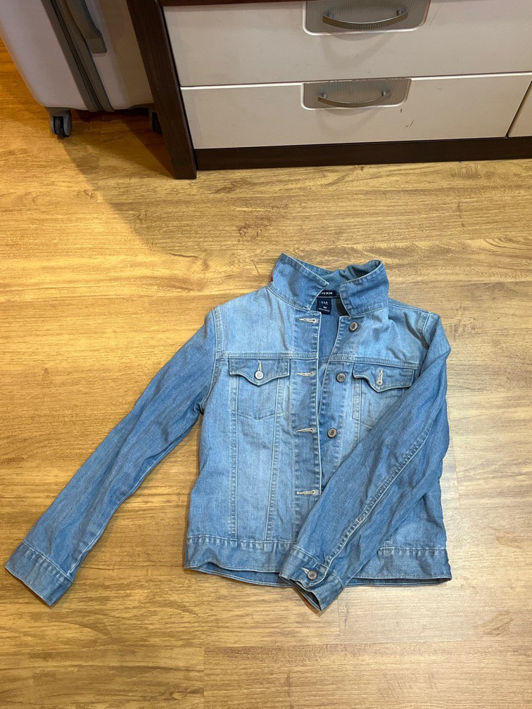 Kids denim jacket, Babies & Kids, Babies & Kids Fashion on Carousell