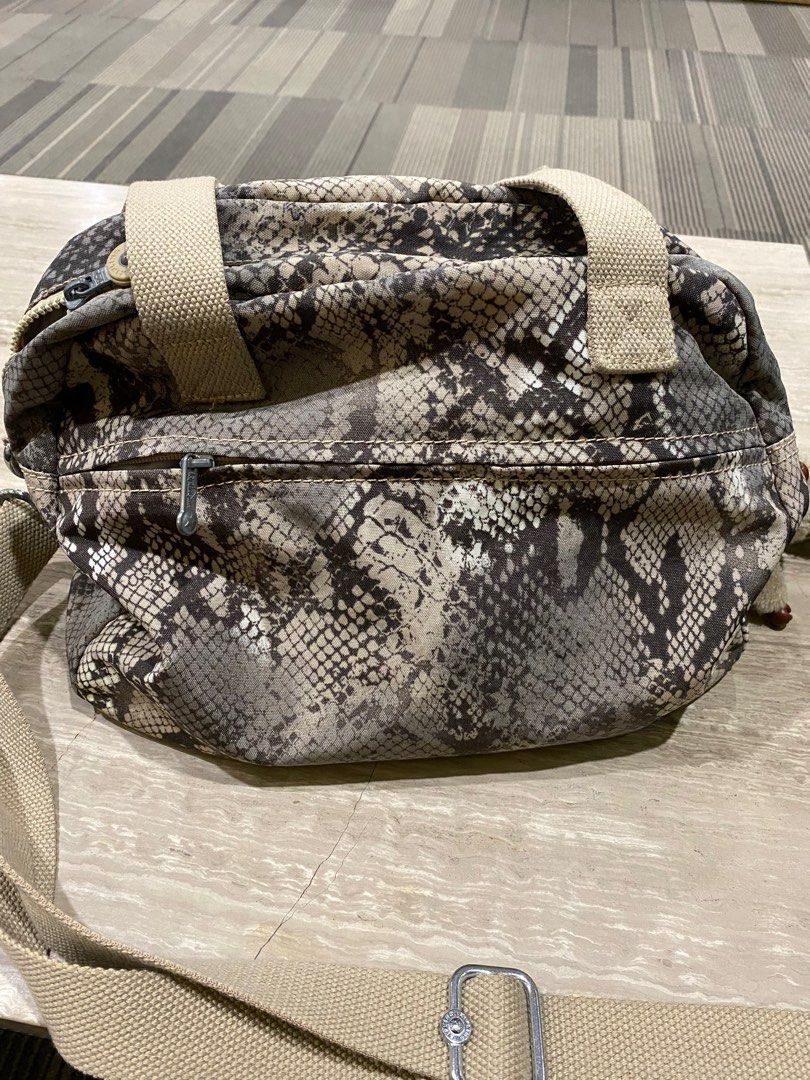 Kipling snake clearance print bag