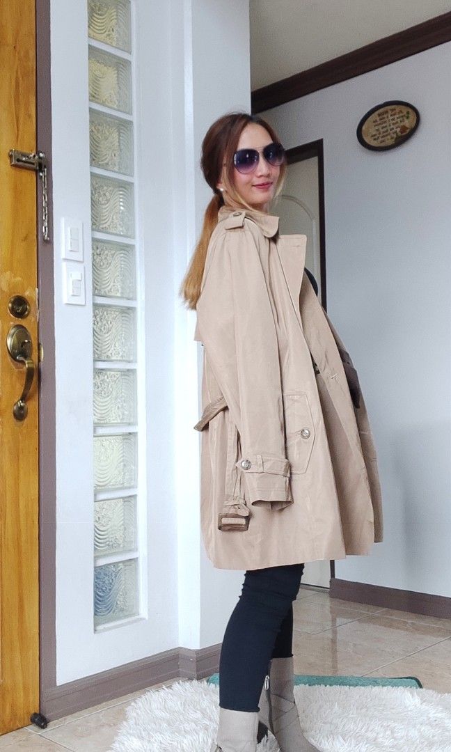 KOREAN TRENCH COAT LargeXXL, Women's Fashion, Coats, Jackets and