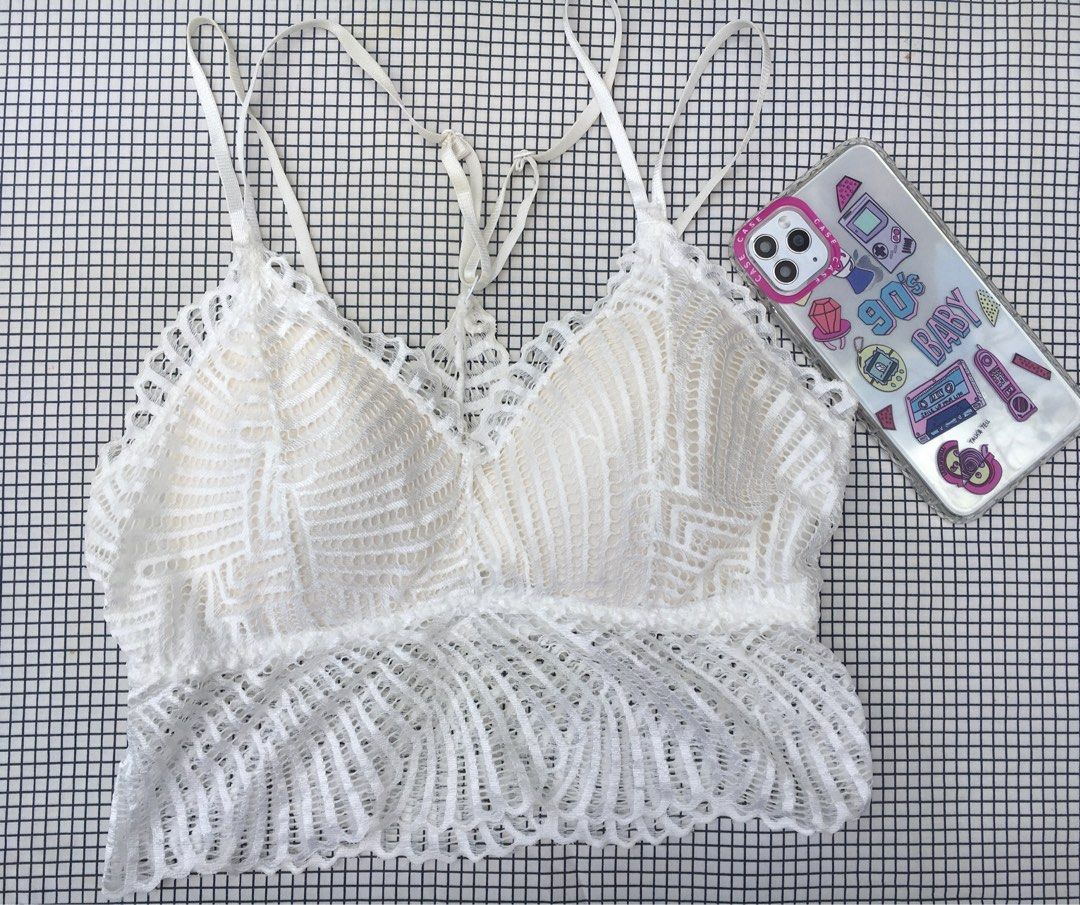 Lace Brallete croptops bundle (Category: Undergarments & Loungewear) located in Manila. Submitted by BrandedCornerOutlet (Listing ID 1212986948, Image 3). Description: if each its 150. f you bought the three you can save 150😃. Visit niyu nalang profile ko for it’s individual photos and info. Perfect pang night out party or dinner date. size is s-med ps. Kindly visit my bio for seller’s policy. Please make reading a habit. tyia✨ .