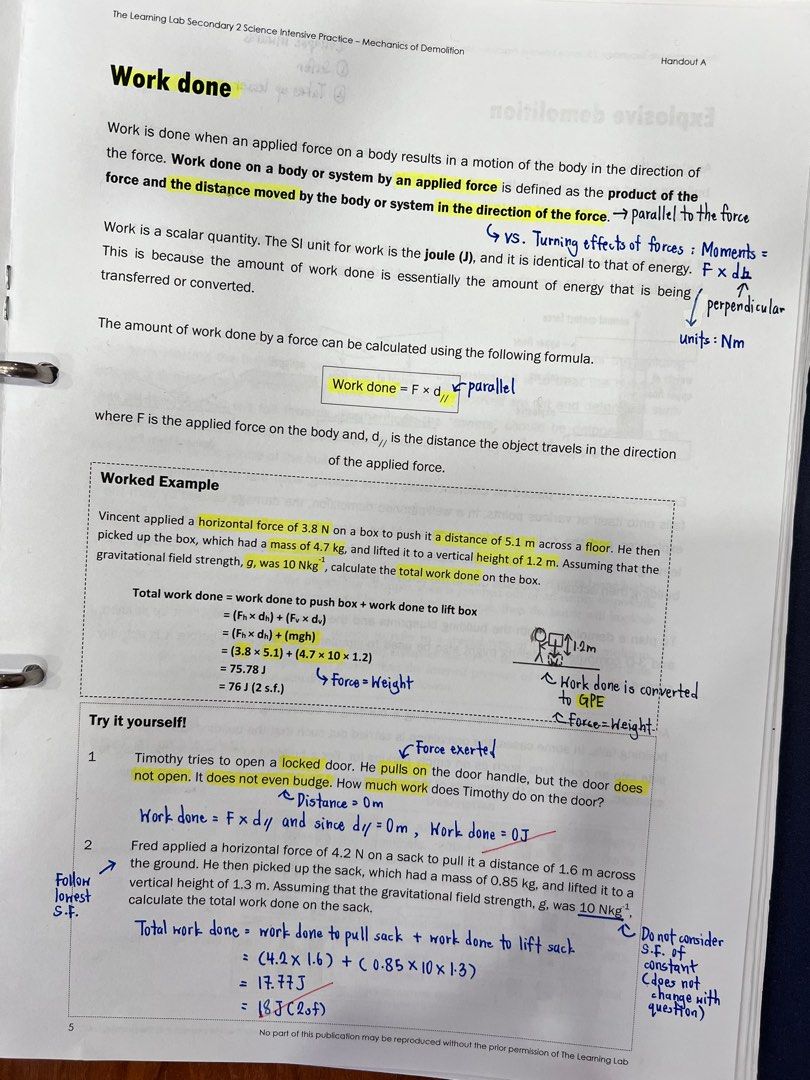 Learning Lab Science Notes Sec 1, Hobbies & Toys, Books & Magazines, Assessment Books on Carousell