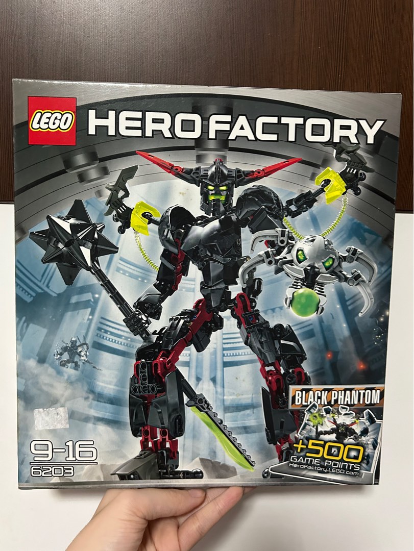 Lego Hero Factory Black Phantom Hobbies Toys Toys Games on
