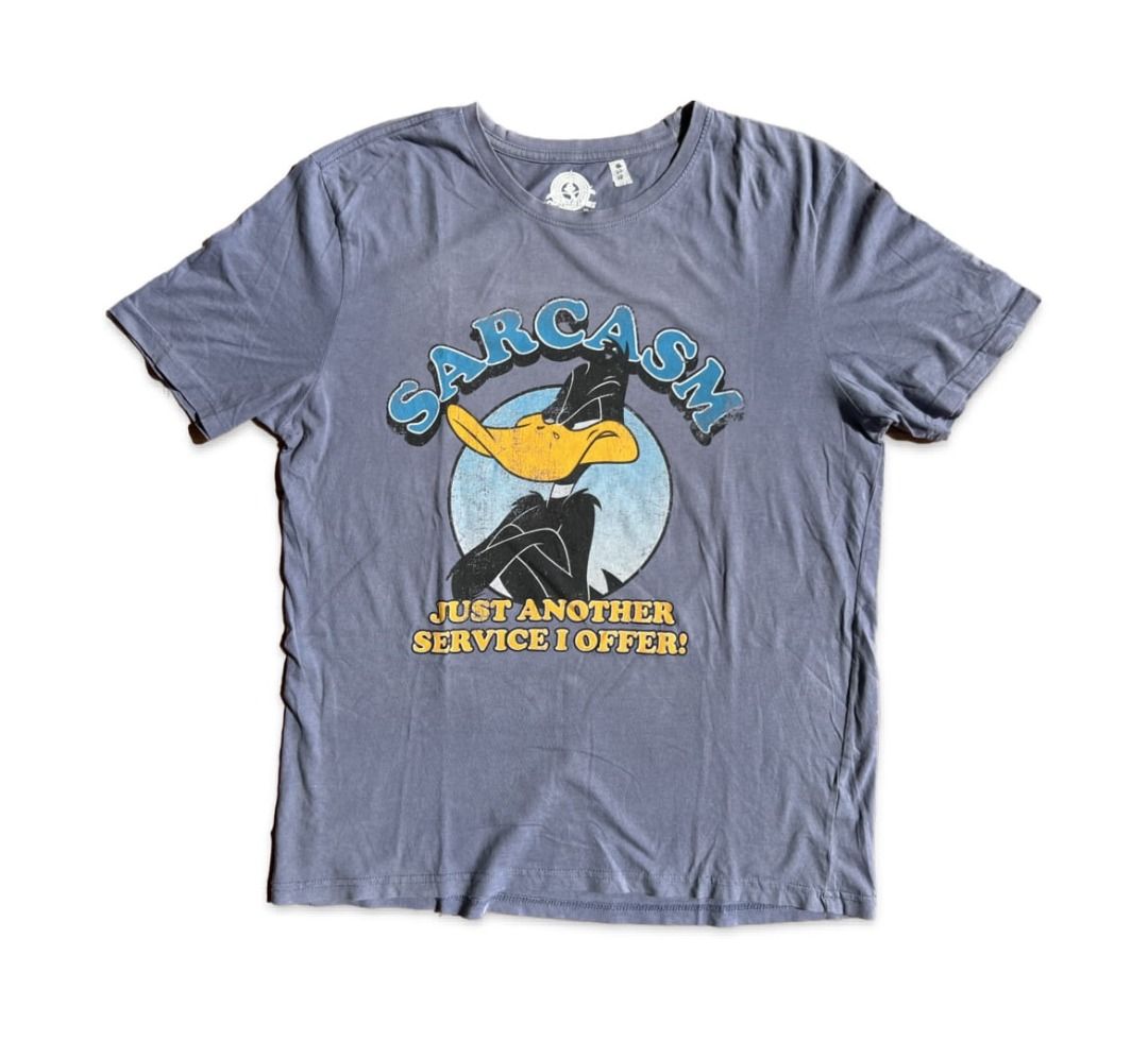 LOONEY TUNES DUFFY DUCK, Men's Fashion, Tops & Sets, Tshirts & Polo