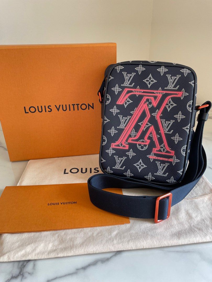Louis Vuitton Upside down Danube PM, Men's Fashion, Bags, Sling Bags on  Carousell