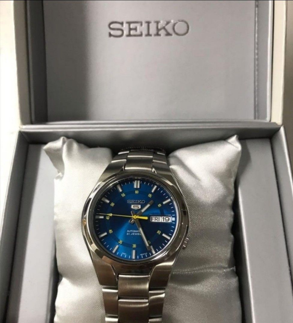 Lowest Price Seiko 5 SNK615 Men s Unisex Automatic Blue Dial