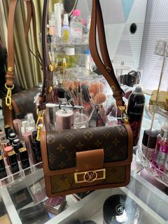 lv dauphine mini 20cm new lengkap box ya