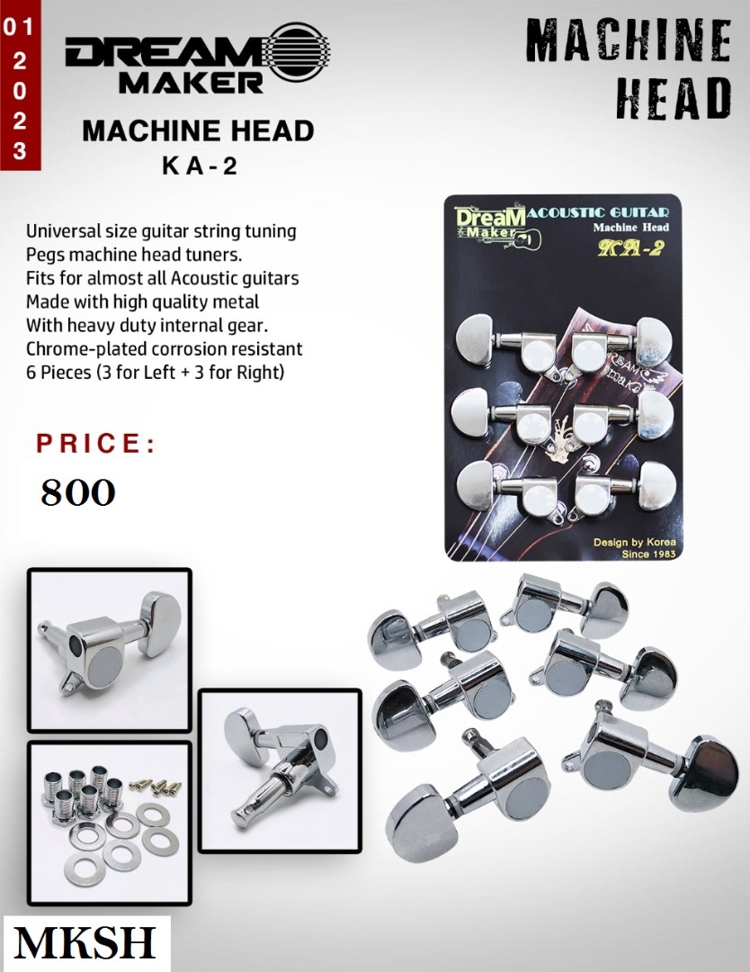 Machine Head KA-2, Hobbies & Toys, Music & Media, Music Accessories on ...