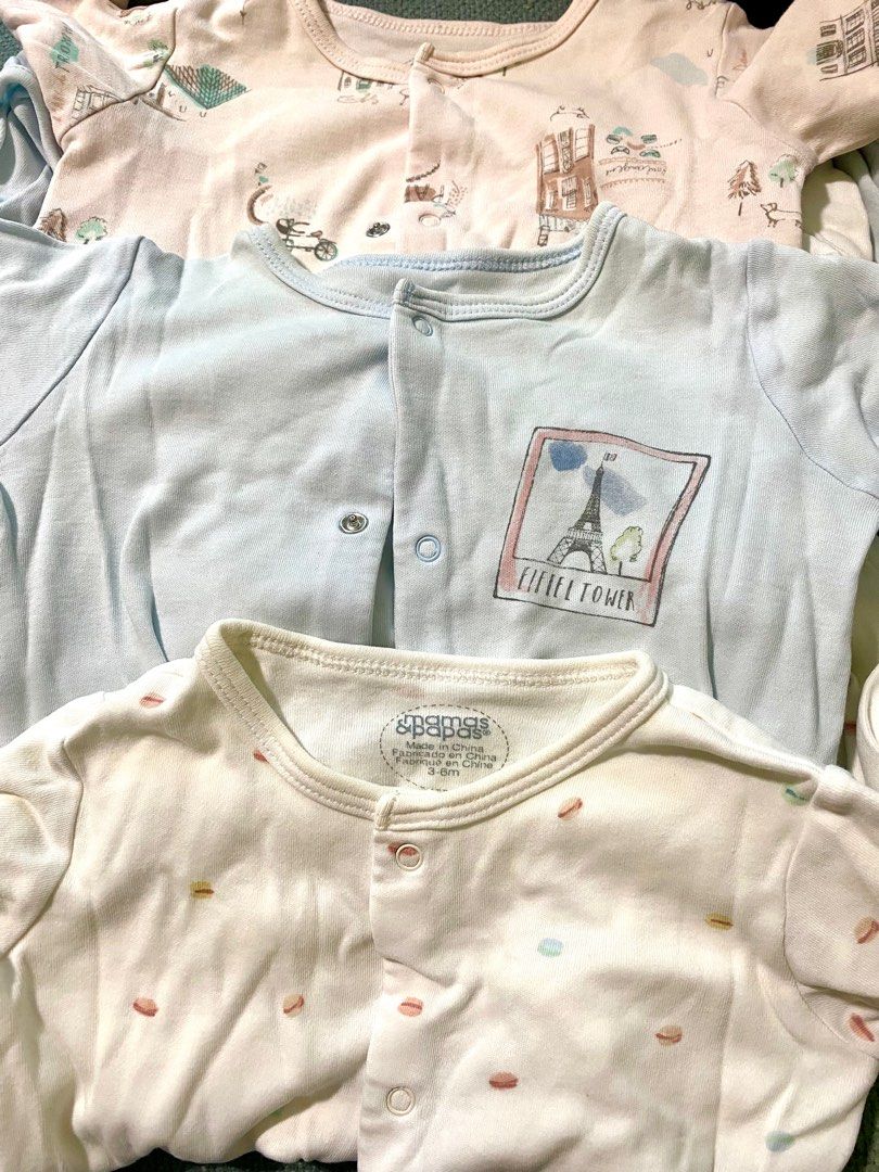 Mamas and papas 36mo sleep suits, Babies & Kids, Babies & Kids Fashion