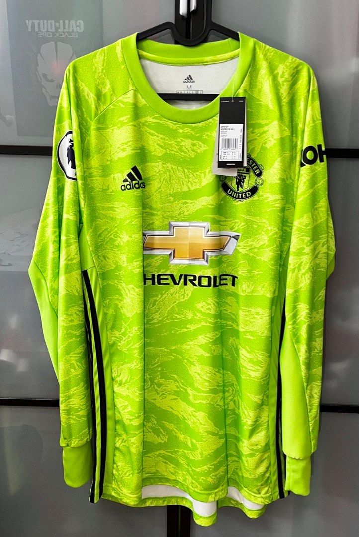 Manchester United 2019 20 Third Goalkeeper Jersey with DE GEA 1