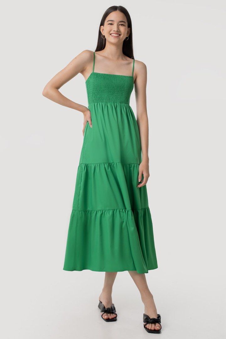 Max green dress top